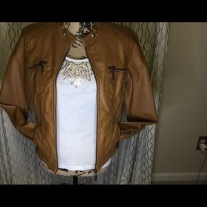 Jou Jou Biker Jacket Sz M